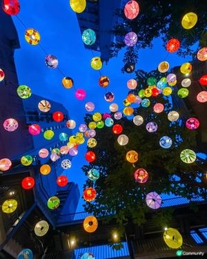 藍屋中秋節花燈