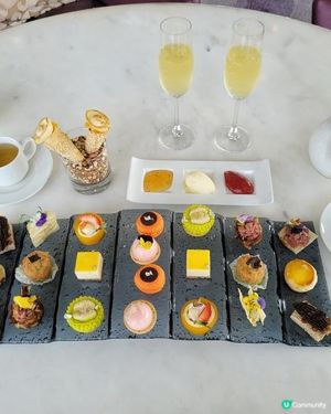 黑松露、和牛、燕窩、芒果下午茶 X 氣泡酒 X 無人機景觀 @ Le 188 ( 北角港島海逸君綽酒店 )