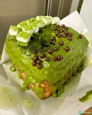 A1麵包店新出宇治抹茶千層酥冬甩