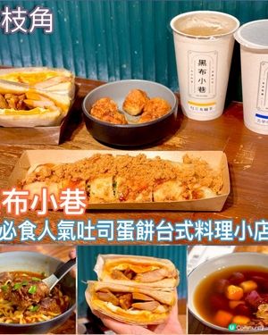 必食人氣吐司蛋餅台式料理小店🥪