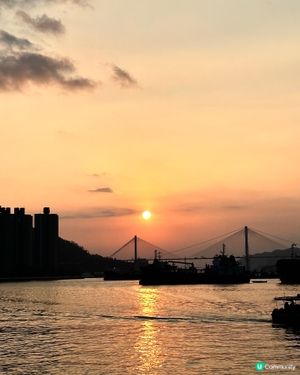 汀九橋日落🌅