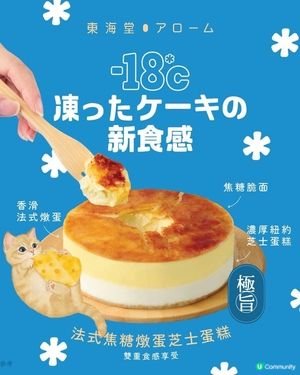❄️ -18°C日式冰凍蛋糕新食感