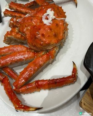 長腳蟹$198 一兩
趁佢加價,之前食多一次
今次五斤十兩,