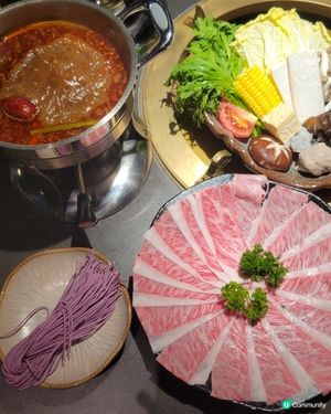 抵食lunch set🔥🐄日本A4和牛小火鍋
