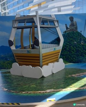 昂坪纜車🚡  香港必去景點！🤩