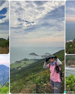 《石澳土地灣至大浪灣行山篇》雲枕山、哥連臣山、砵甸乍山、砵甸乍觀景台、大浪亭