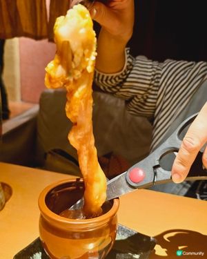 燒牛腸多油到着火😝