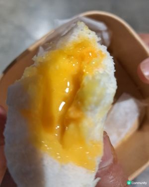 超流心嘅流沙奶黃包
