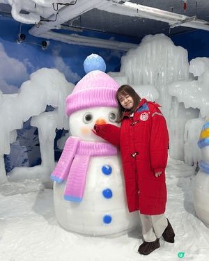 去咗深圳嘅奇幻冰雪世界玩，呢個都幾平，但入面打卡嘅景點都唔少