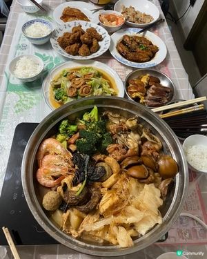昨昨晚團年，訂個大興盆菜，味道不錯，家人對此店較其其他盆菜有
