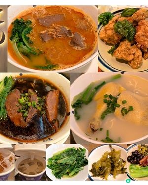 荃灣如心廣場一期有一有一間台灣菜餐廳必食濃湯燉雞麵