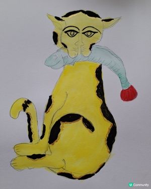 貓捉魚印度畫工作坊 🐱🐠🎨