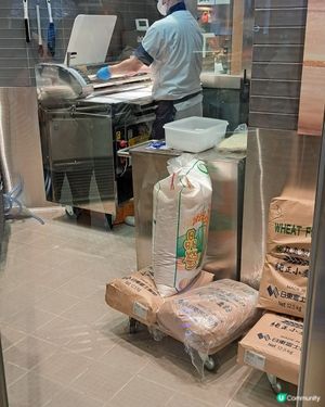現場製作烏冬