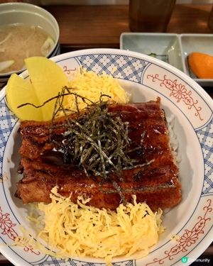 鰻魚丼及天婦羅丼