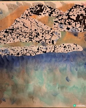 水墨玩轉新意#《拼貼山水》抽象中國水墨畫工作坊🎨