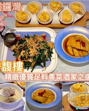 精緻優質足料粵菜酒家之選🫖