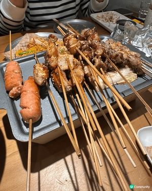 今次第一次去李小太燒烤食串燒小菜就喺金光華廣場對面，交通好方