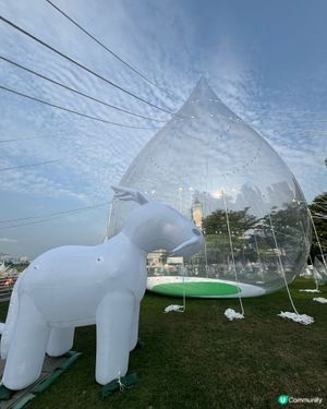 添馬公園水滴藝術