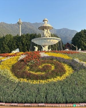 🏰台中必去超靚打卡熱點🔥九族文化村歐式花園超華麗💜