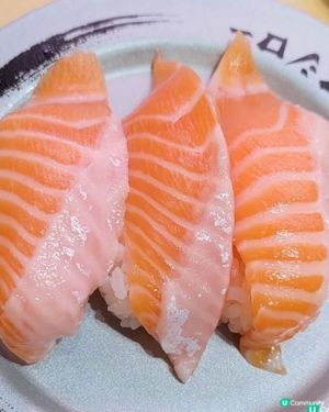🍣壽司郎4月快閃優惠🔥$17三件超肥美三文魚壽司💜