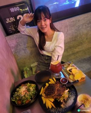 旺角粉紅餐廳 🎂 1890 自訂甜品圖案！