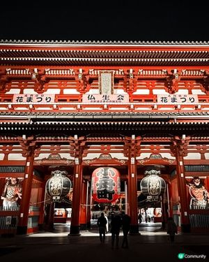 夜探淺草寺🏮神秘又浪漫 ✨