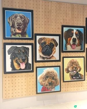 毛孩肖像畫展🎨🐶🐱  合和4樓等你！