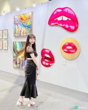 👄跟閨蜜去逛逛Affordable Art Fair💗汲