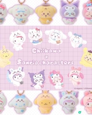 香港都有得搶Chiikawa x Sanrio 最新系列🤩