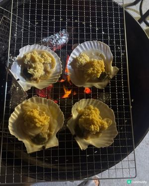 燒扇貝