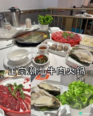正宗潮汕牛肉火鍋