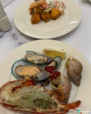 六國酒店自助餐 Le Menu | 限時54折|龍蝦扣鮑魚片