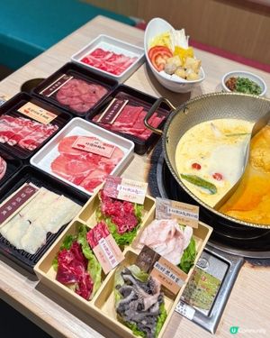 任食潮汕牛🐂流水蝦🦐火鍋放題