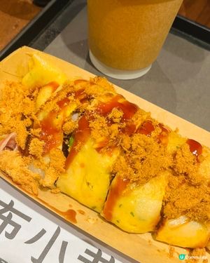 1.  大角咀黑布小巷🤤！芝士蛋餅+滷肉飯😋！ #下午茶 