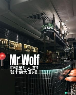 中環Gathering抵到爛之選 - Mr Wolf