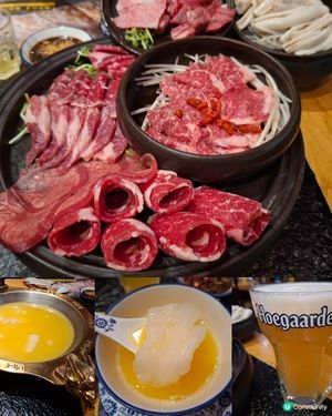 馳名花膠雞湯底🤤荃灣大滾友🍲手切牛肉最好食🥰