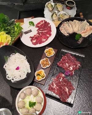 深圳必食人氣潮汕牛肉火鍋🔥八合里黑金店品質極高💜
