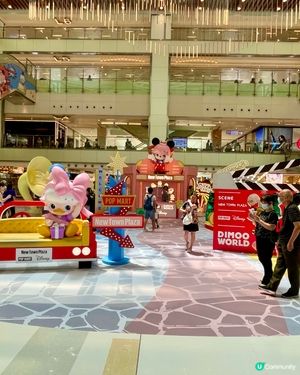 沙田新城市有Mickey Movie Show新打卡位
好多
