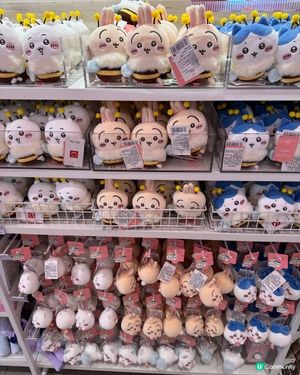 Miniso 都有Chiikawa 公仔賣啦