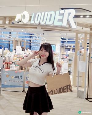 去圍方行街嗰陣💗見到@louder.hk 舉行緊【夏日好滋