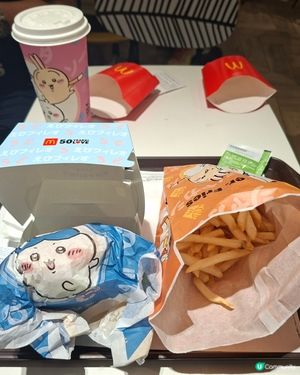 10號風球下的麥當勞午餐 🍔🍟