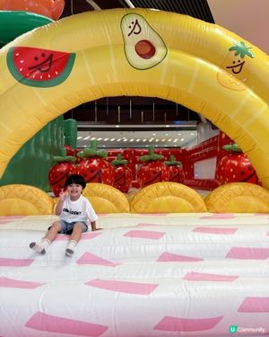 青衣城夏日彈跳樂園！小朋友放電必去！🥳