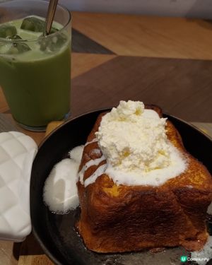 日本東京車站必食Cafe🔥超邪惡法式吐司人氣爆登💜