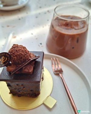 龍島下午茶🤤72%朱古力蛋糕超正🍫