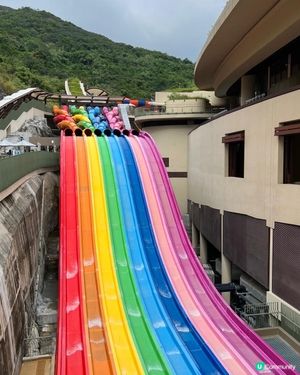 💦香港海洋公園水上樂園勁好玩！🛝🥳