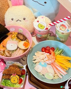 銅鑼灣富山拉麵🍜 角落生物萌爆！😍 仲有鎖匙扣送！🎁 