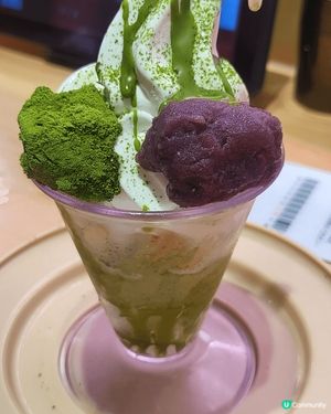 抹茶茨餅芭菲
