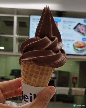 薄荷朱古力軟雪糕@IKEA