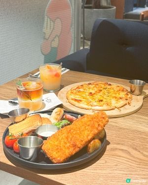 尖咀希慎都有！木系Cafe🧀炸魚柳超正🤤