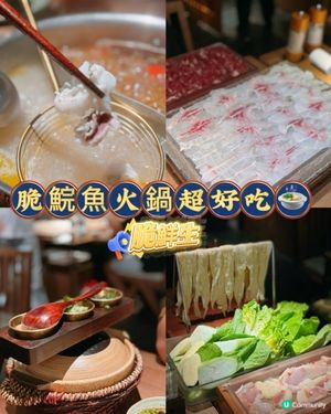 深圳皇庭廣場脆鯇魚火鍋🤤！超正！